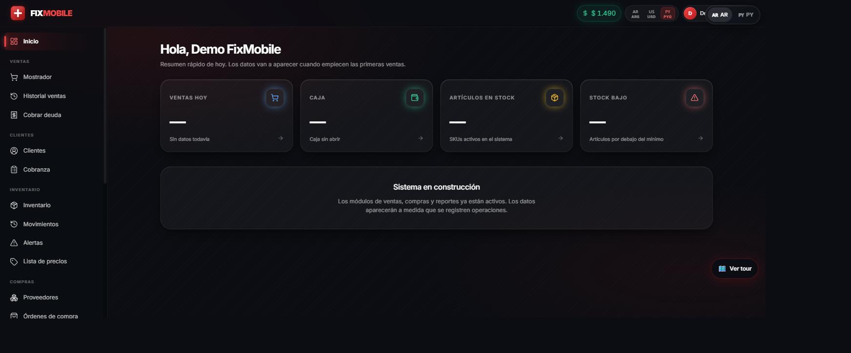 FixMobile inicio